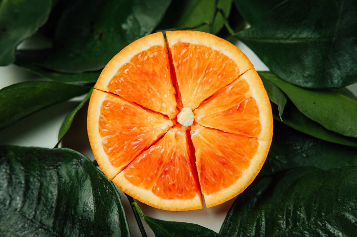 sliced orange